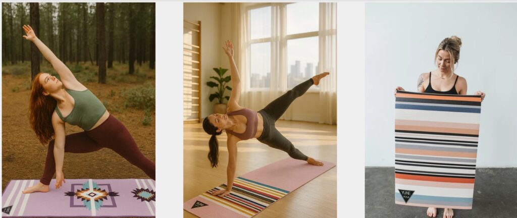 Yoga mats for seniors designed for comfort, stability, and safe support during stretching, balance, and relaxation exercises.